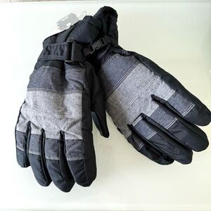 Igloos thinsulate men’s ski glove L/XL black gray
